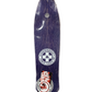 Black Label John Lucero Emergency X2 Jester Bars Purple Woodgrain Green Fade Blue 9.4" Vintage NOS Deck