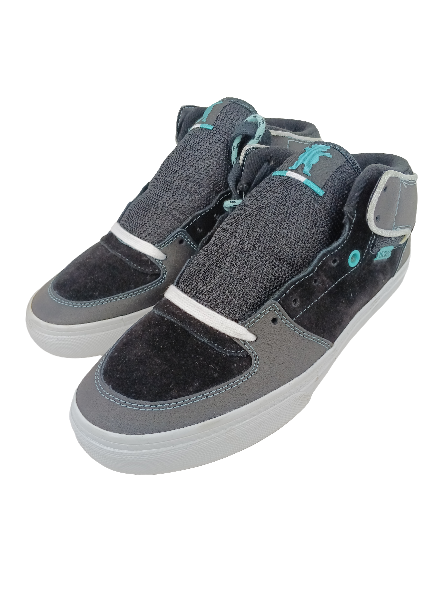 DVS Torey Pudwill Black Mint Suede Size 8 Shoes