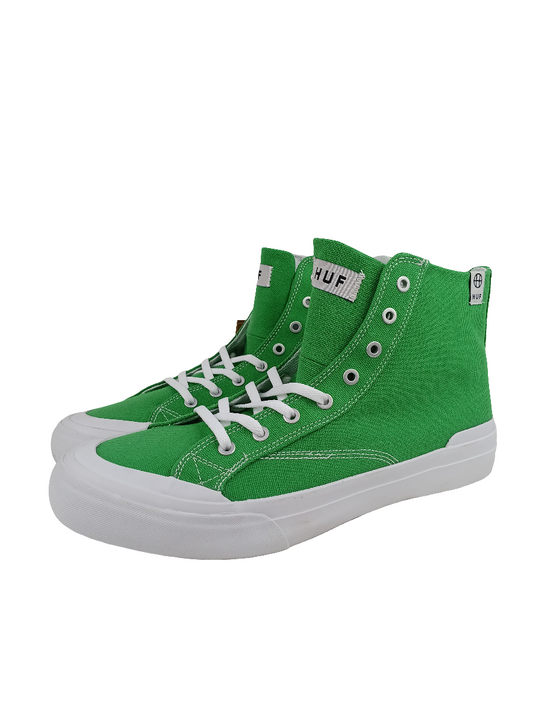 Huf Classic Hi ESS TX Kelly Green VCBSC013 Size 8.5 Shoes