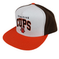 Primitive Skateboards Primitive Cups White Orange Brown Snapback Hat
