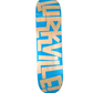 Lurkville Team Natural Blue Size 8.250" Vintage NOS Deck