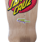 Santa Cruz Rob Roskopp Face 2 Natural Woodgrain Green Red Size 9.9" X 30.8" Vintage Reissue Deck