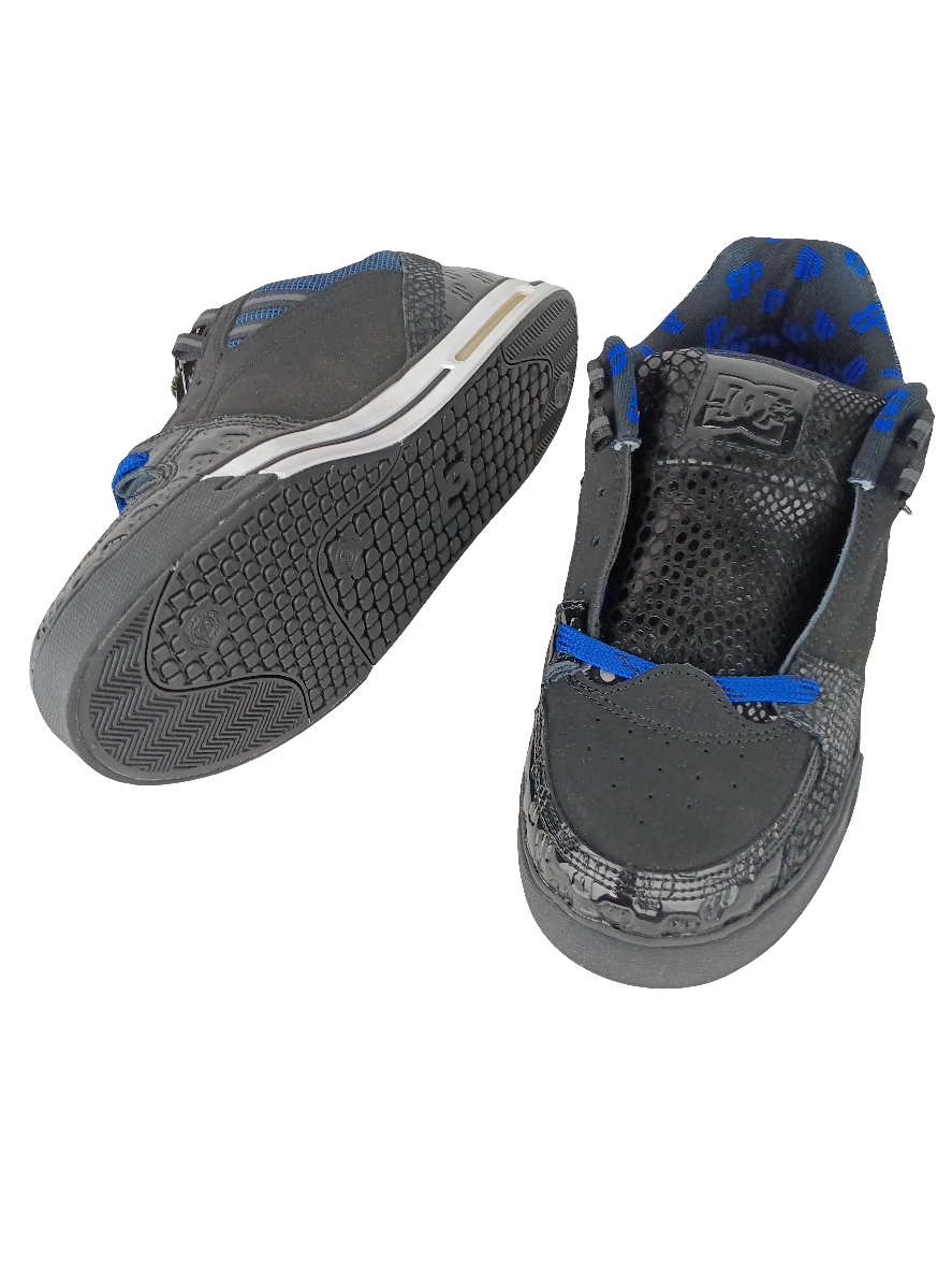 DC X Brooklyn Projects Black Royal US Mens Size 9.5 Shoes