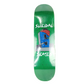 Suicidal Skates Candy Paint Green White Red Size 8.5 Vintage NOS Deck