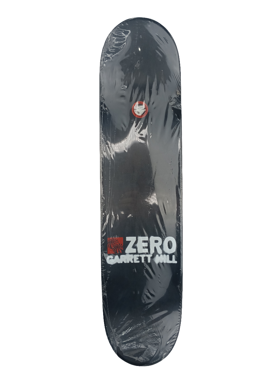 Zero Garrett Hill Collage Graphic Black White Red Size 7.75 Skateboard Deck