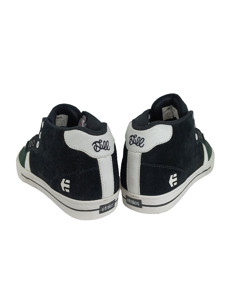 Etnies Dill Mid Jason Dill Black White Grey Size 8.5 Shoes