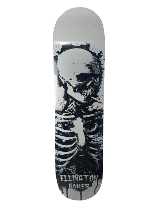 Erik Ellington Baker Skellington White Black 7.78 Vintage NOS Deck