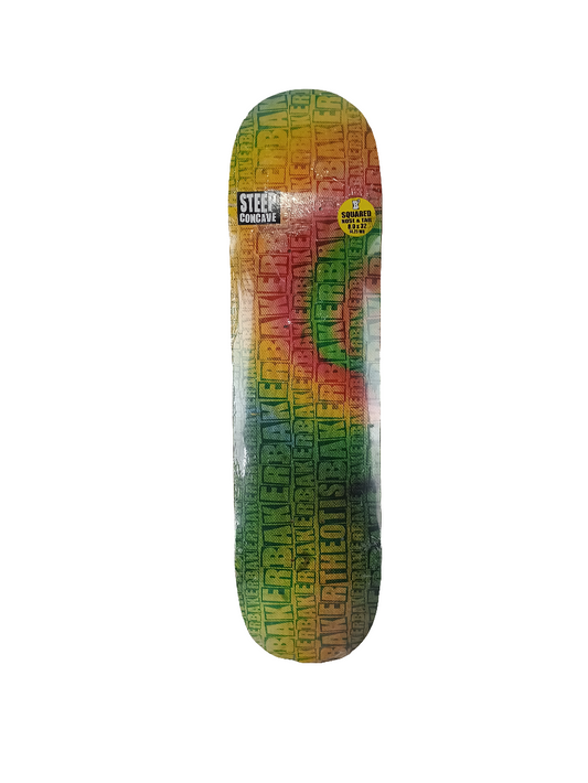 Baker Theotis Beasley Repeat Rainbow Size 8.0" Skateboard Deck