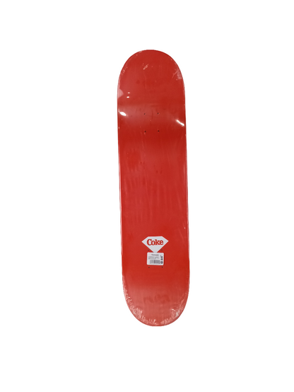 Diamond Coca Cola Graphic Red White Size 8.25 Skateboard Deck