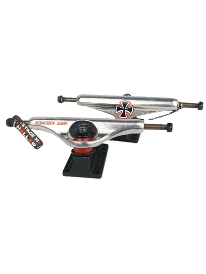 Independent Trucks Wes Kremer Speed 2 Silver Black 159 Stage 11 Vintage NOS Trucks