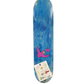 Krooked Mark Gonzales Skateboard Goddess With the Trucks And Wheels Over Her Head Blue Multi Size 7.75" Vintage NOS Deck