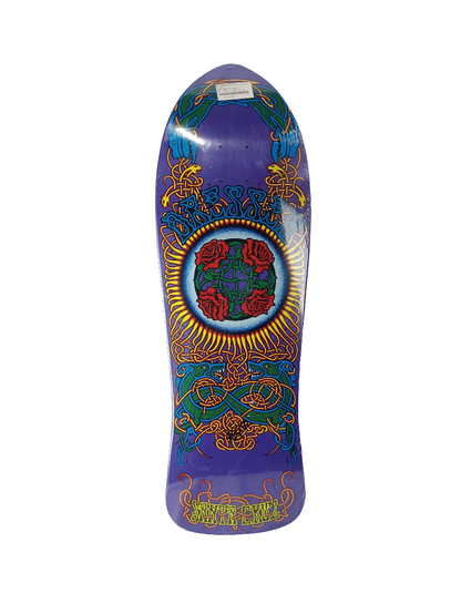 Santa Cruz Eric Dressen Roses 30th Anniversary Purple Multi Size 10" X 32" Vintage NOS Deck