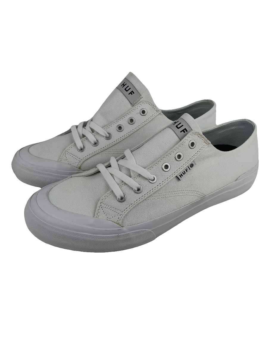 Huf Classic Lo ESS TX White VCBSC005 Size 9.5 Shoes