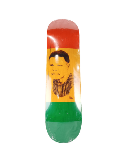 Fucking Awesome Sage Elsesser Nelson Mandela Green Yellow Red Size 8.38 Vintage NOS Deck