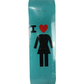 Girl Skateboards I Heart Girl Size 7.78" Vintage NOS Deck