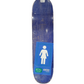 Girl Rick Howard Tail Block Blue Woodgrain Teal Green Size 8.5 X 31.875 Shape G033 Vintage NOS Deck