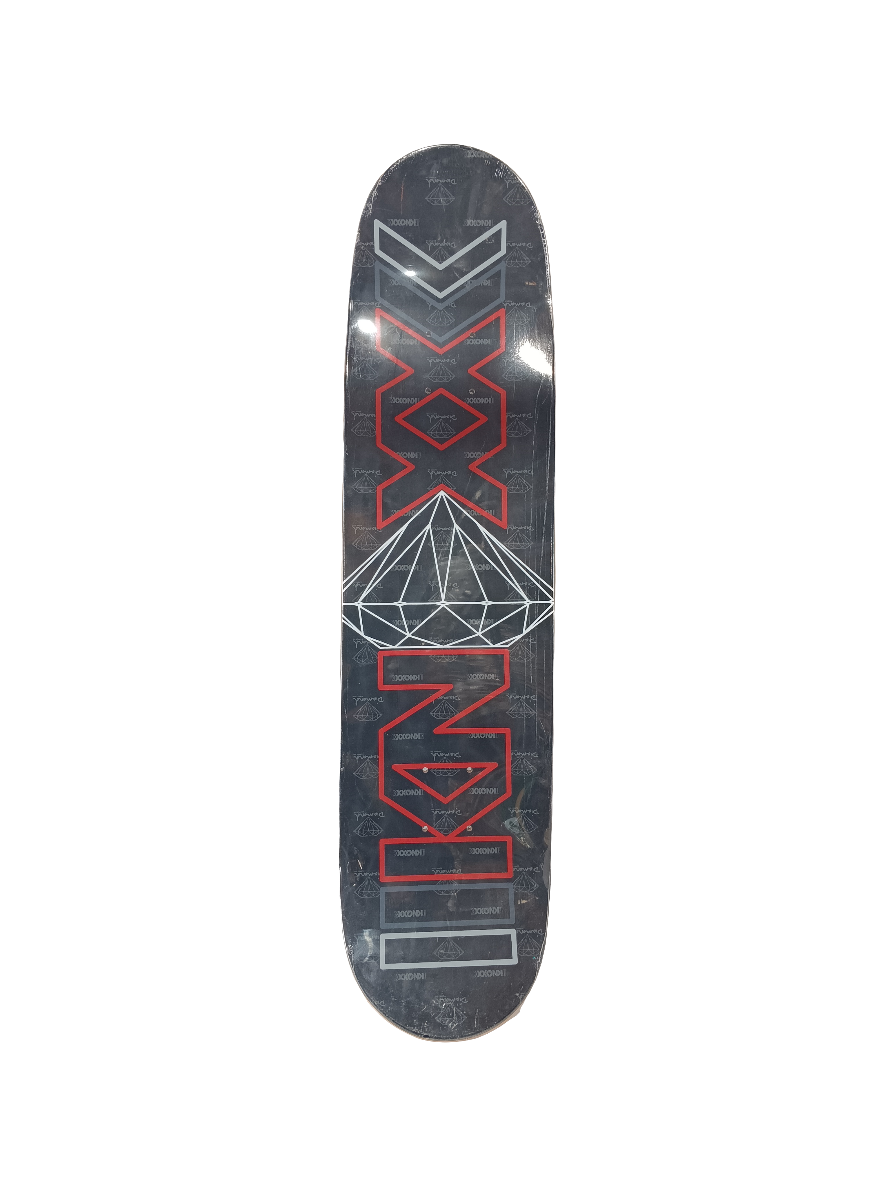 Diamond x Knoxx Diamond Graphic Black Multi Color Size 8 Skateboard Deck