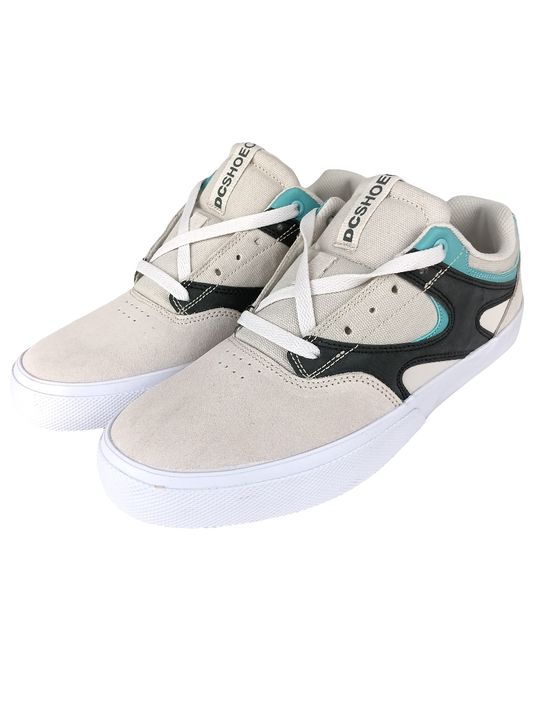 DC Josh Kalis Kalis Vulc Grey Black White XSKW US Mens Size 9.5 Shoes