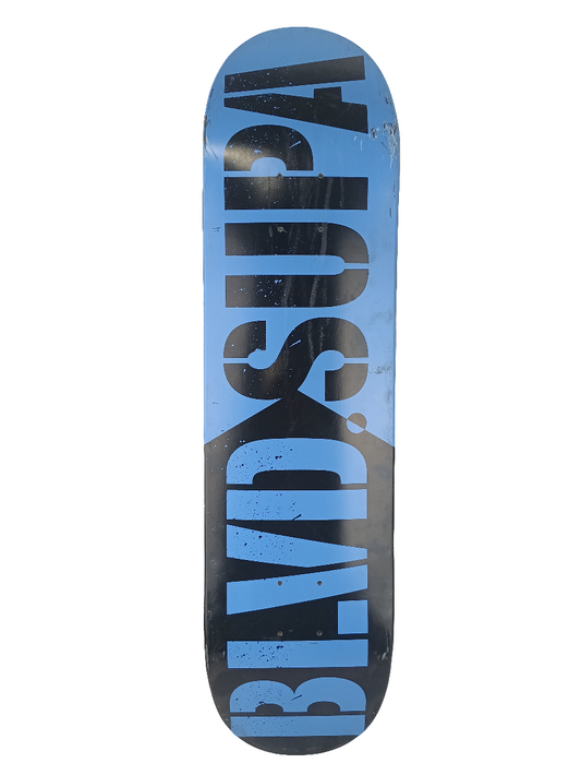 Boulevard Danny Supa Black/Blue 8.0'' Skateboard Deck