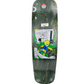 Elephant Skateboards Weapons Of Mass Creation Barnyard Green White Pink Size 8.5 Vintage NOS Deck