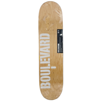 Bouelvard Tiago Lemos Shield Blue Black Gold Size 8.12" Vintage NOS Deck