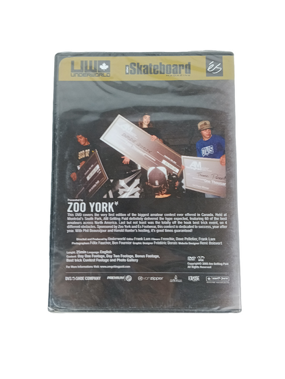Zoo York Presents Am Getting Paid International Amateur Skateboard Contest 2004 Sealed DVD Video