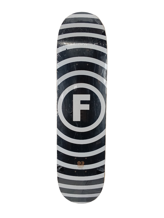 Foundation Vertigo Black White Size 7.75" Vintage NOS Deck