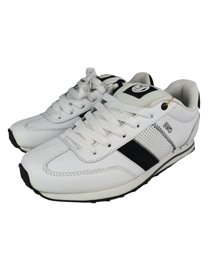 DVS Valiant White Leather Samples US Mens Size 9.0 Shoes