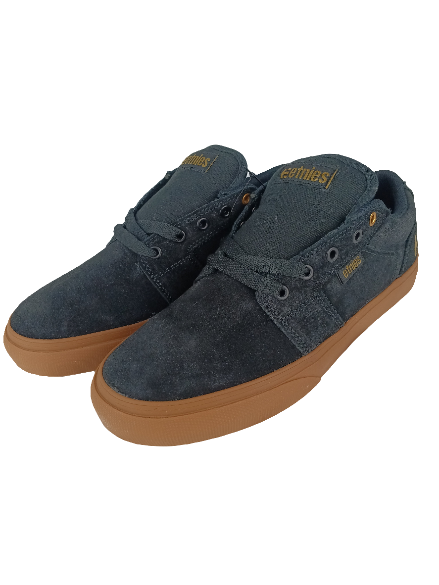 Etnies Barge LS Black Gum US Mens Size 7.0 Shoes