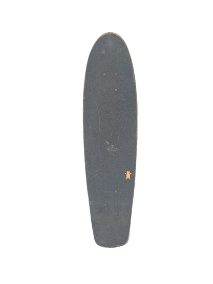 Dogtown Cross Graphic Blank Red Silver Black 7.75 Pre Gripped Shaped Skateboard Deck