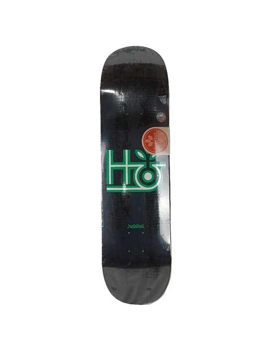 Habitat Tri Color Pod Black White Green Size 8.5" Vintage NOS Deck