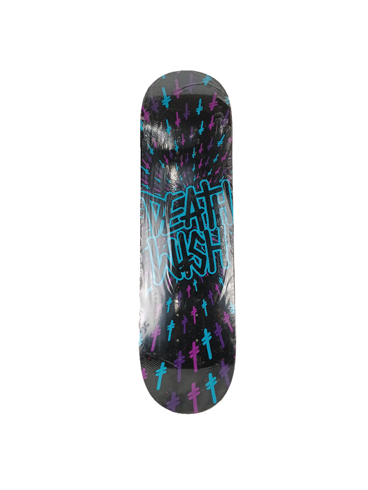 Deathwish Team All Over Logo Blue 8.320'' Skateboard Deck