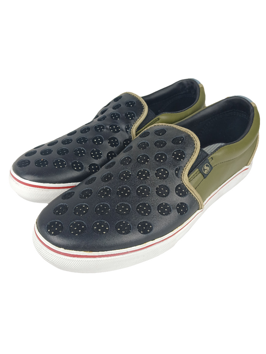 DVS Slauson Black Leather US Mens Size 9.5 Shoes