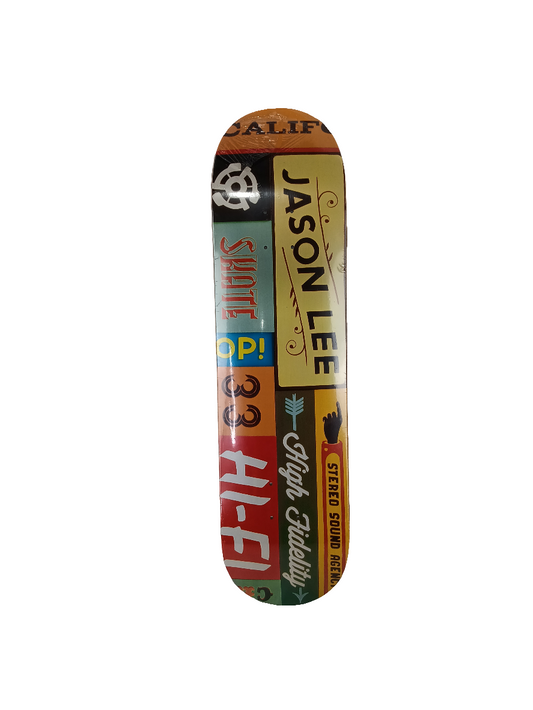 Stereo Jason Lee Classics By Colt Bowden High Fidelity Black White Multicolor 8.250" Vintage NOS Deck