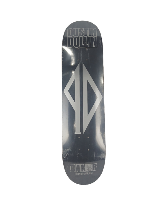 Baker Dustin Dollin Piss Drunx PD Black Silver 7.9" Deck