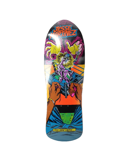World Industries Jesse Martinez Rock em Sock em Robots Graphic World Industries Jesse Martinez Rock em Sock em Robots Graphic