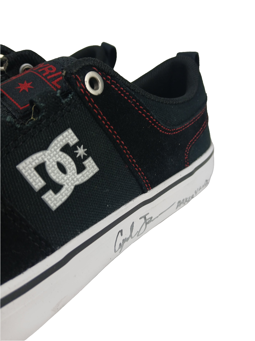DC Cyril Jackson Autographed Lynx Vulc Black Red BLR US Mens Size 9.0 Shoes