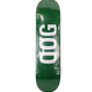 Dog Green White Team Letters Size 8.25" Vintage NOS Deck