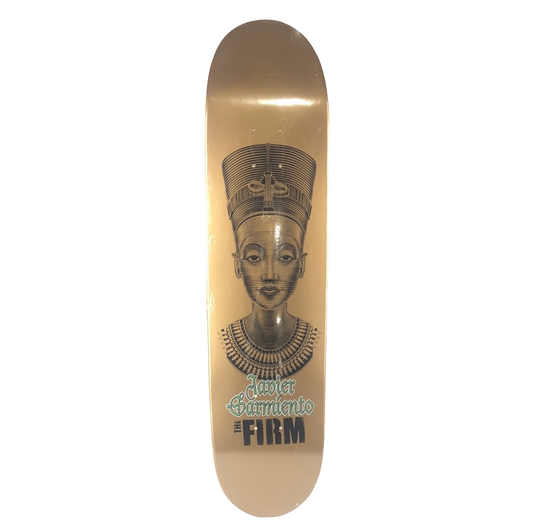 The Firm Javier Sarmiento Egyptian Gold Size 7.75'' Vintage NOS Deck