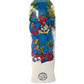 Santa Cruz Rob Roskopp 30 Years Target 5 White Multi Size 9.9" Vintage NOS Reissue Deck