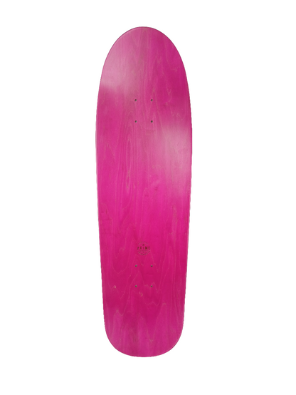 Prime Ed Templeton Veggie Burger Black White 10" Skateboard Deck