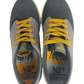 New Balance Numeric X $lave Skateboards Ben Horton NM345BH Black Grey Gold US Mens Size 8 Shoes