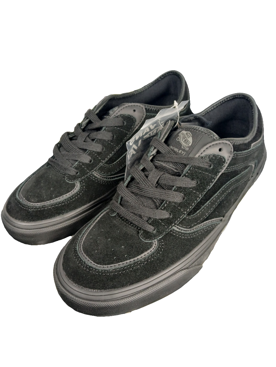 Vans X Motorhead Geoff Rowley Motorhead Edition Black Black US Mens Size 8.5 Shoes With Limited Edition Motorhead Banner
