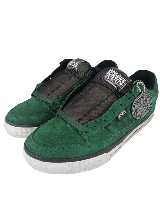 DVS Munition CT Green Suede US Mens Size 9.5 Shoes