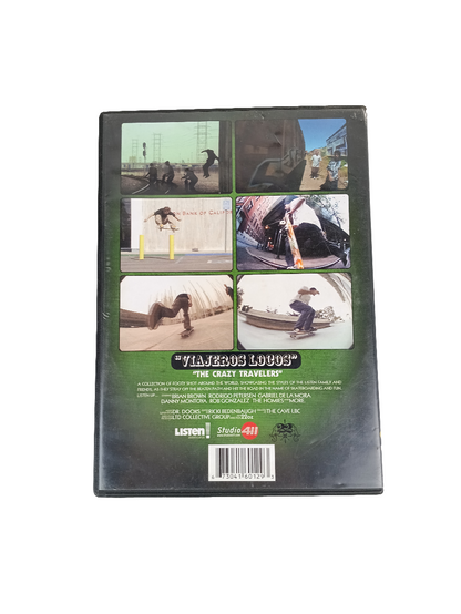 Listen Skateboards Viajeros Locos 2007 Sealed DVD Video