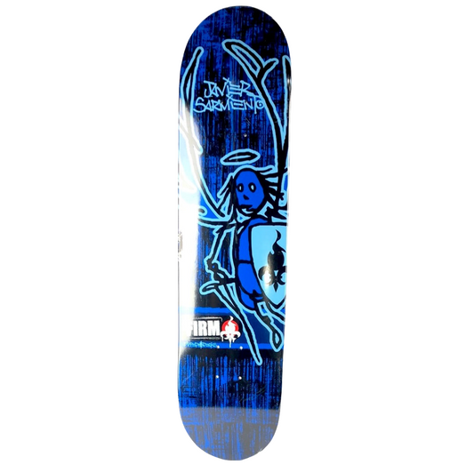 The Firm Javier Sarmiento Angel Blue Size 7.5'' Vintage NOS Deck