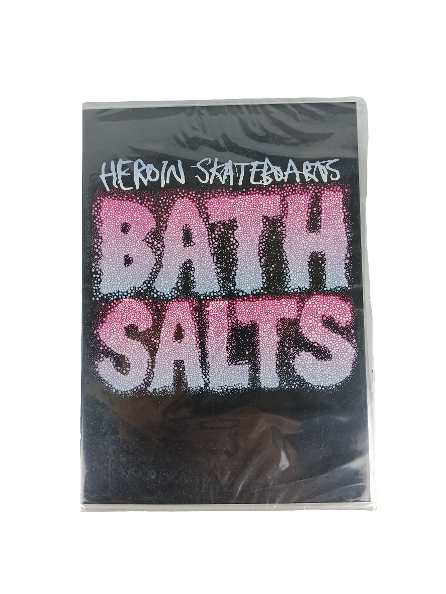 Heroin Skateboards Bath Salts 2015 Sealed DVD Video