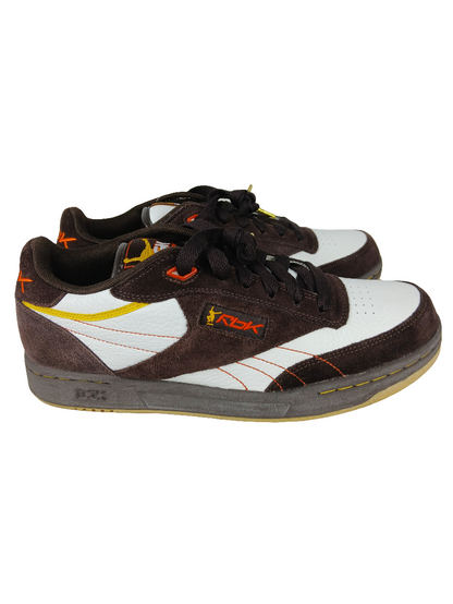 DGK X Reebok RBK Club DGK Skate White Earth Parka Yellow Gum US Mens Size 9.5 Shoes