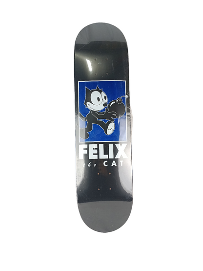 Darkstar Felix The Cat Black Blue White Size 8.125 Skateboard Deck