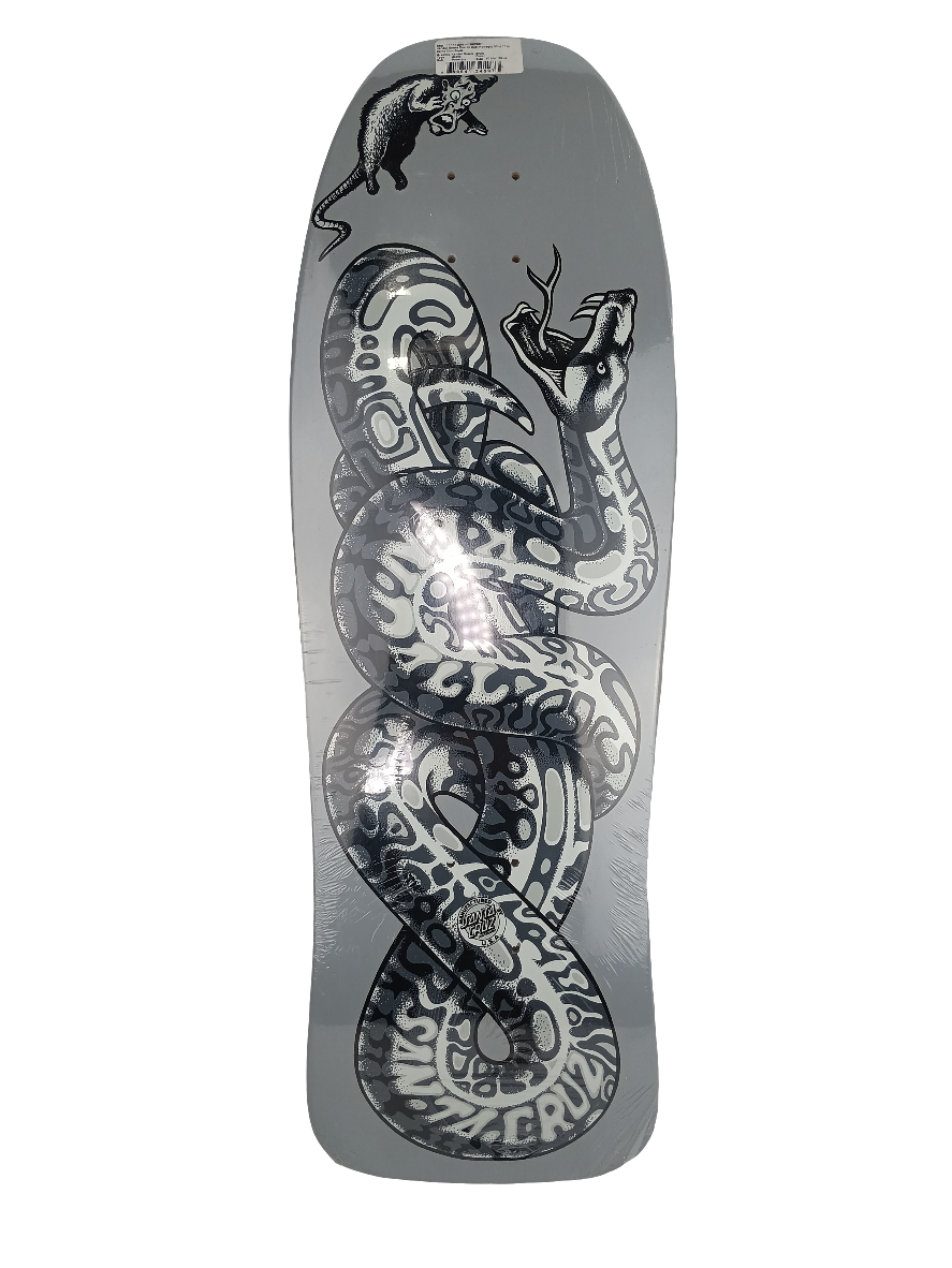 Santa Cruz Jeff Kendall Snake Dust to Dust Grey Black Size 10